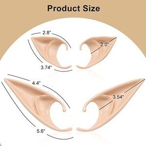 FRESHME Elf Ears Medium And Large With Pair Of Earrings